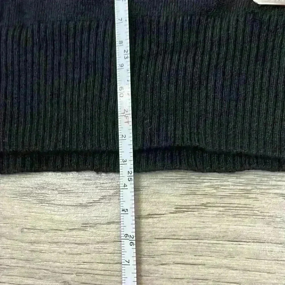 Calvin Klein Grey & Black Striped Turtleneck Size Large - Picture 6 of 9